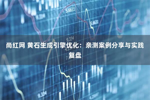 尚红网 黄石生成引擎优化：亲测案例分享与实践复盘