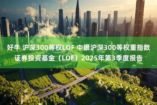 好牛 沪深300等权LOF 中银沪深300等权重指数证券投资基金（LOF）2025年第3季度报告